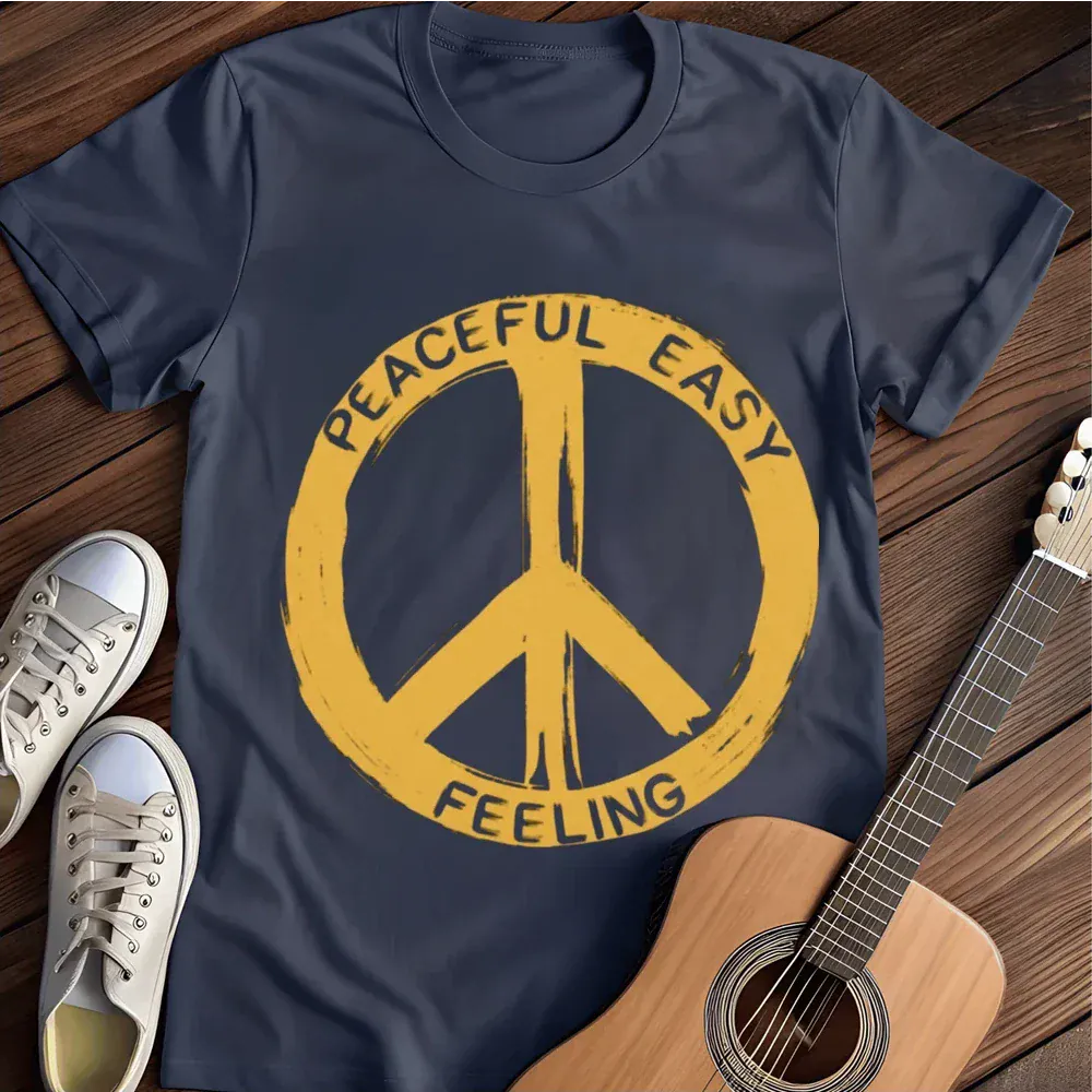 Printify T-Shirt Navy / S Easy Feeling T Shirt