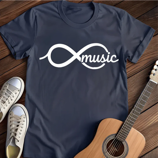 Printify T-Shirt Navy / S Endless Music T Shirt