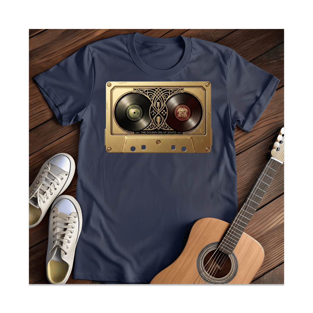 Printify T-Shirt Navy / S Golden Era of Sound T-Shirt