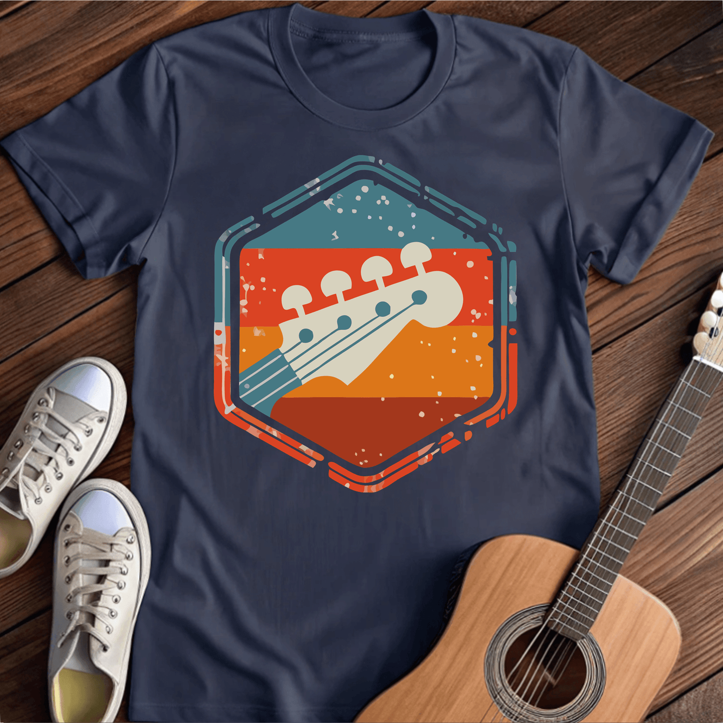 ⭐️⭐️⭐️⭐️⭐️ T-Shirt Navy / S Guitar Hero T-Shirt