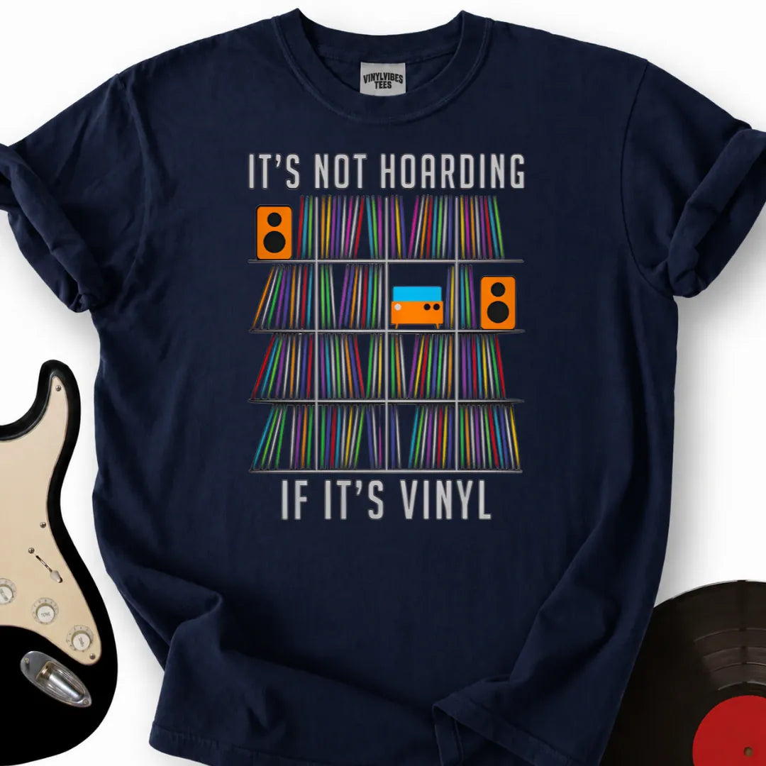 Printify T-Shirt Navy / S Hoarding T-Shirt