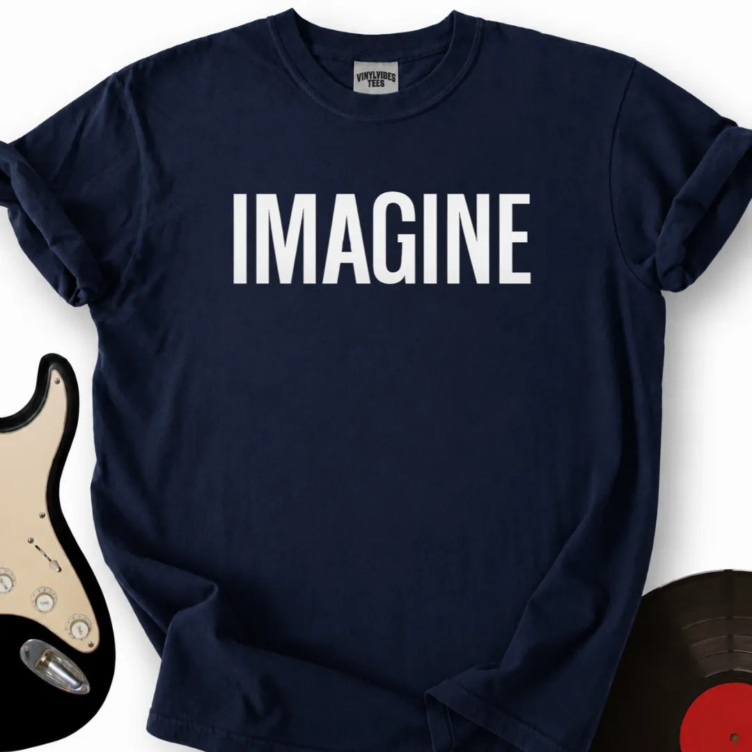 Printify T-Shirt Navy / S Imagine T-Shirt