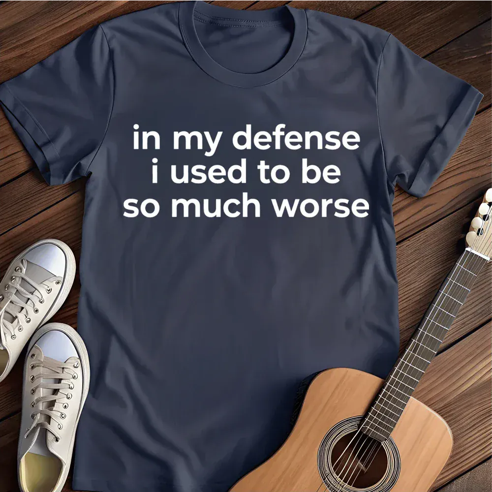 Printify T-Shirt Navy / S In My Defense T Shirt