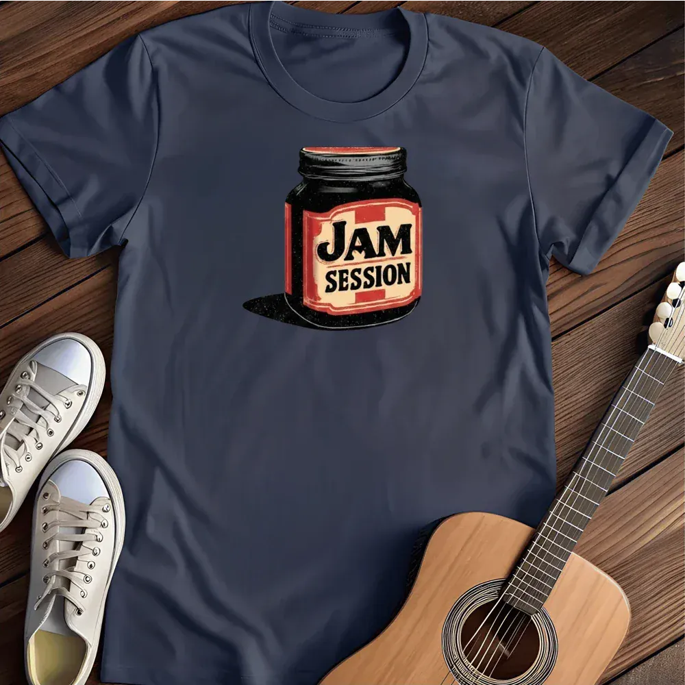 Printify T-Shirt Navy / S Jam Session T Shirt