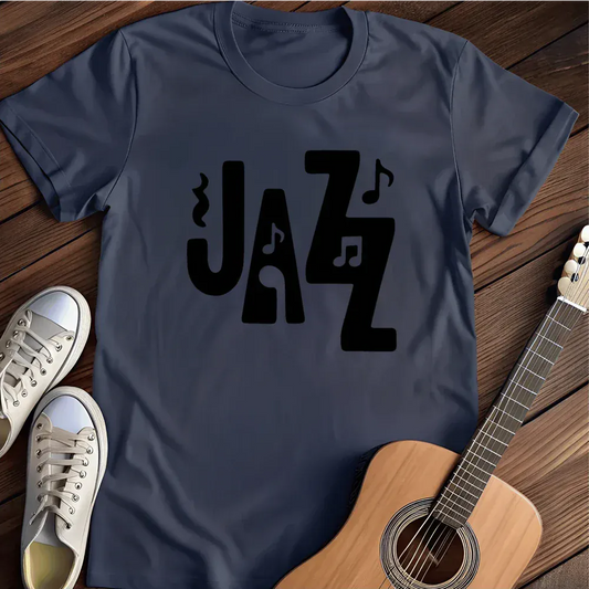Printify T-Shirt Navy / S Just Jazz Iv T Shirt