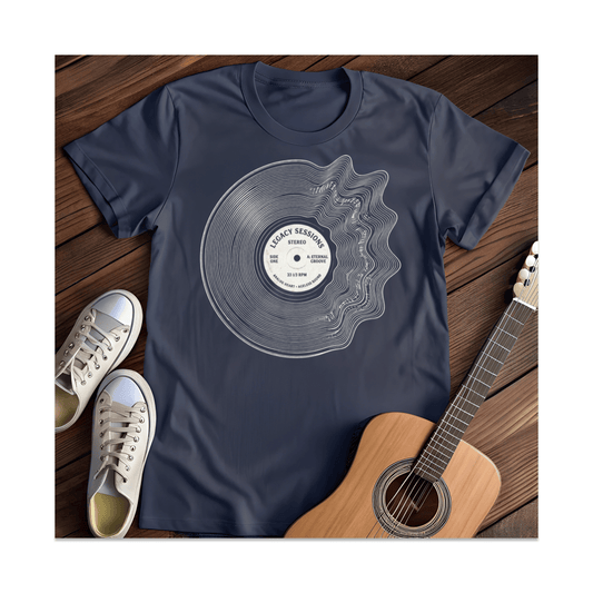 Printify T-Shirt Navy / S Legacy Sessions Melted Vinyl T-Shirt