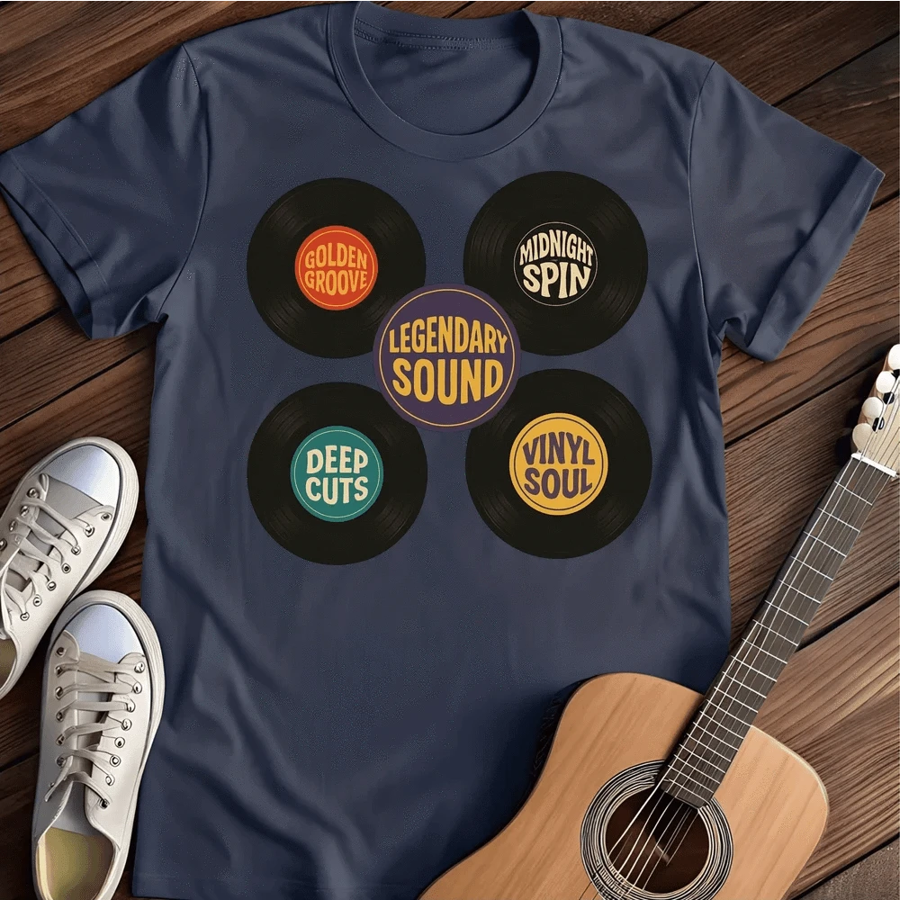 Printify T-Shirt Navy / S Legendary Sounds T Shirt