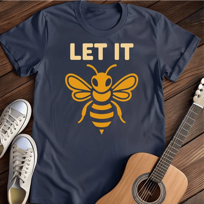 Printify T-Shirt Navy / S Let It T Shirt
