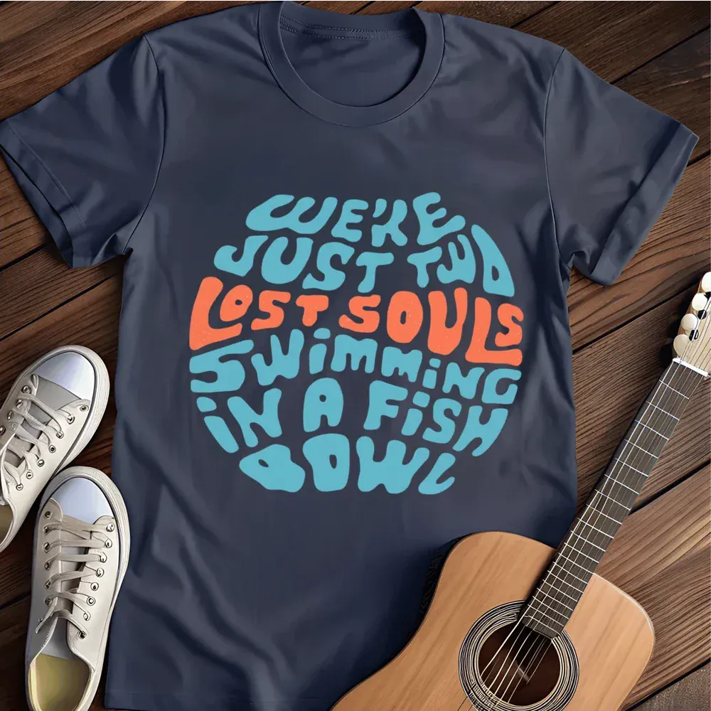 Printify T-Shirt Navy / S Lost Souls T Shirt