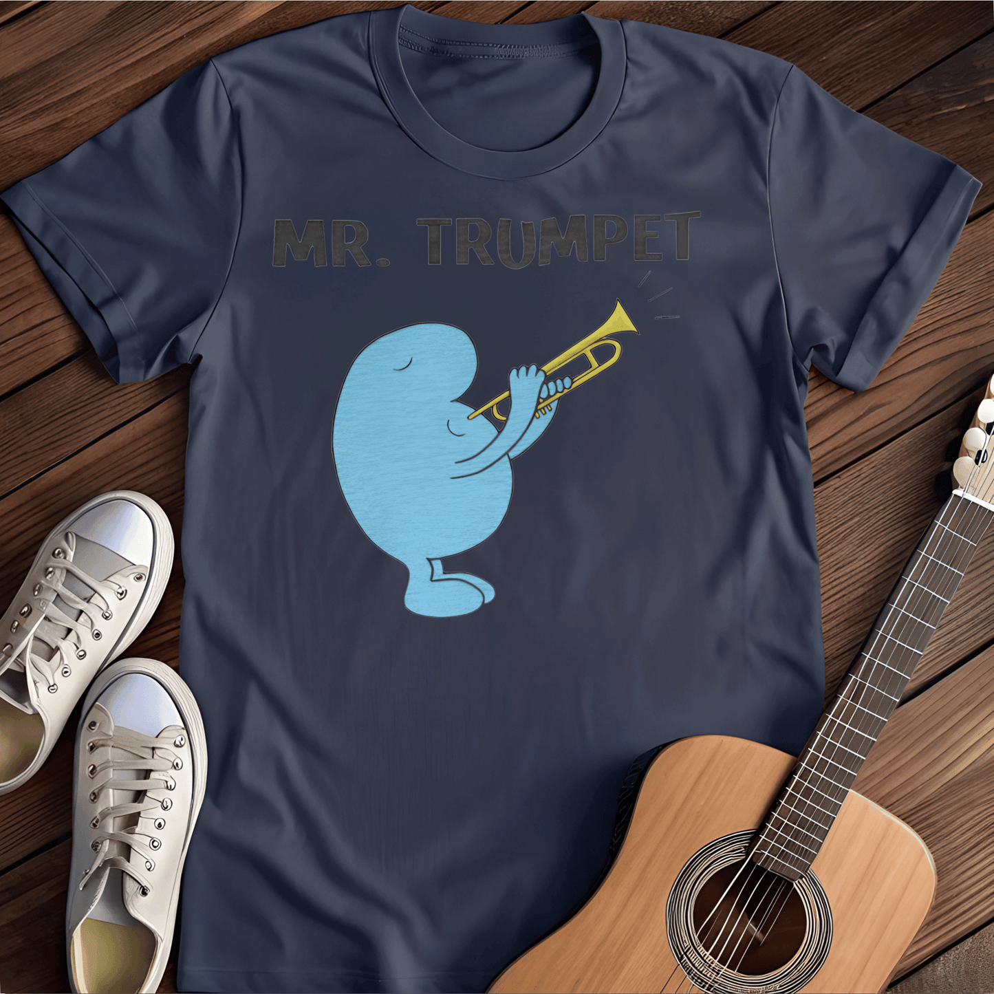 ⭐️⭐️⭐️⭐️⭐️ T-Shirt Navy / S Mr. Trumpet T-Shirt