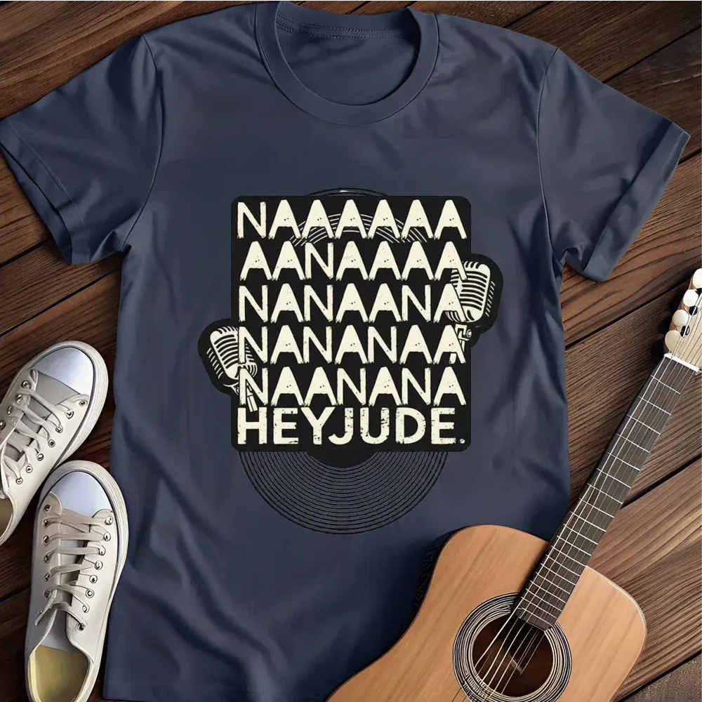 Printify T-Shirt Navy / S Naaaa T Shirt