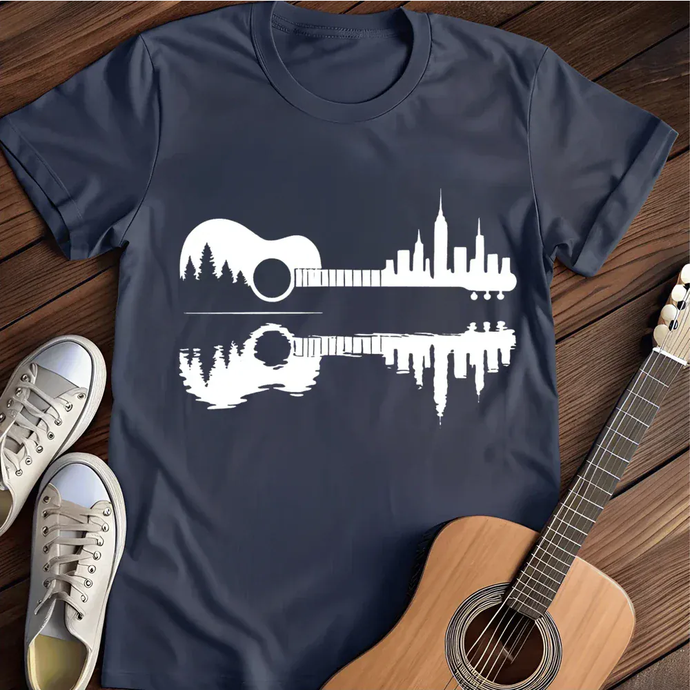 Printify T-Shirt Navy / S Natural Rhythm T Shirt