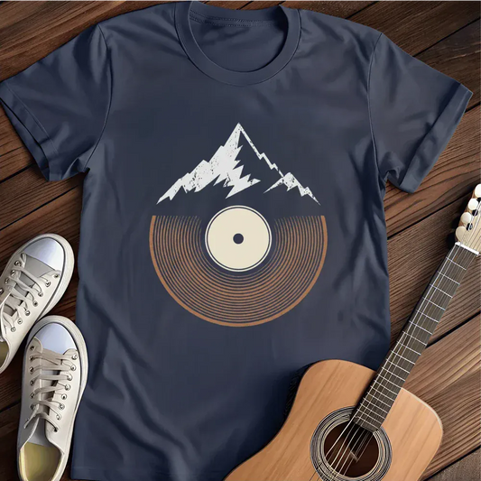 Printify T-Shirt Navy / S Peak Music T Shirt