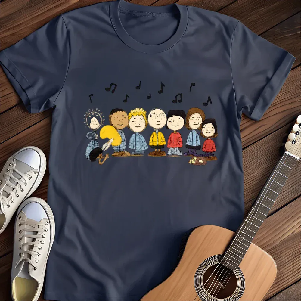 Printify T-Shirt Navy / S Peanuts T Shirt