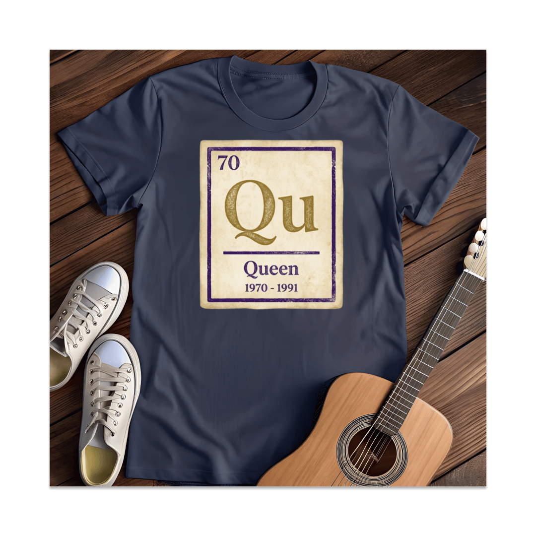 Printify T-Shirt Navy / S Queen Periodic Table T-Shirt