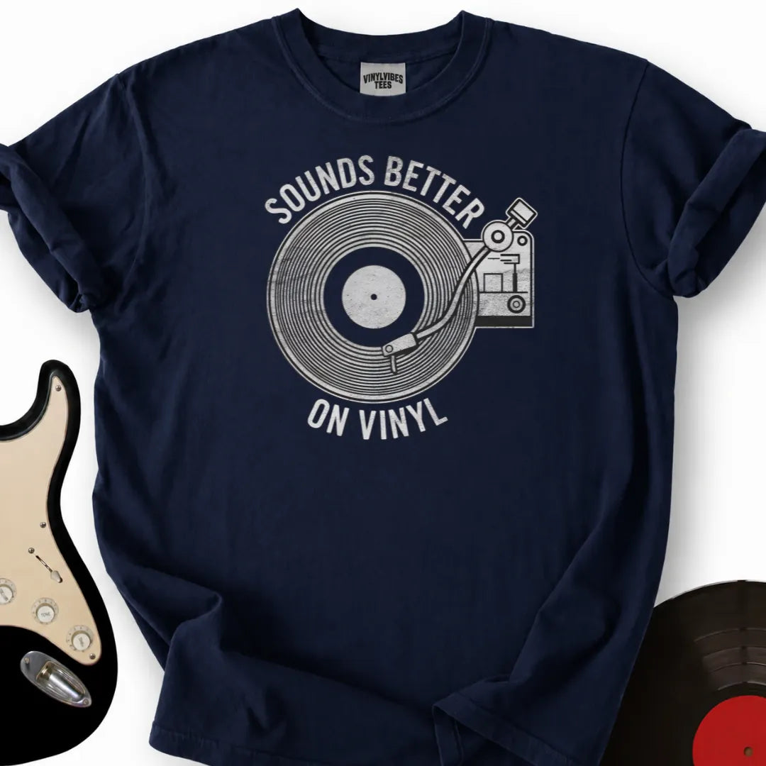 Printify T-Shirt Navy / S Sounds Better T-Shirt