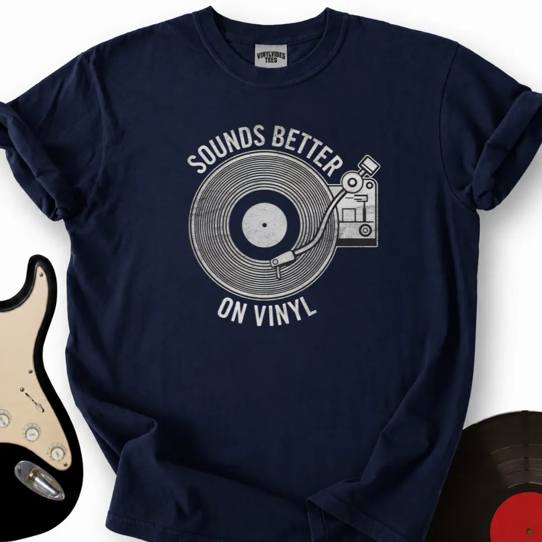 Printify T-Shirt Navy / S Sounds Better T-Shirt