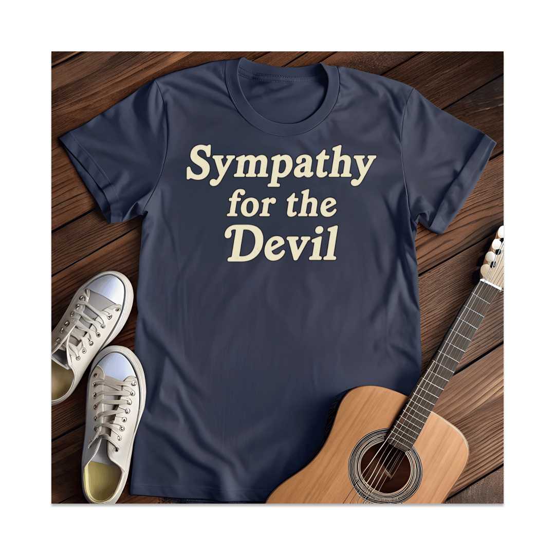Printify T-Shirt Navy / S Sympathy For The Devil T-Shirt