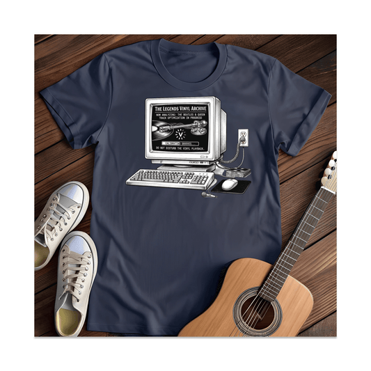 Printify T-Shirt Navy / S The Legends Vinyl Archive T-Shirt
