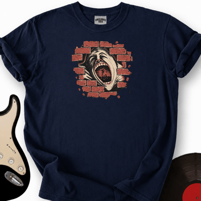 Printify T-Shirt Navy / S The Wall T-Shirt