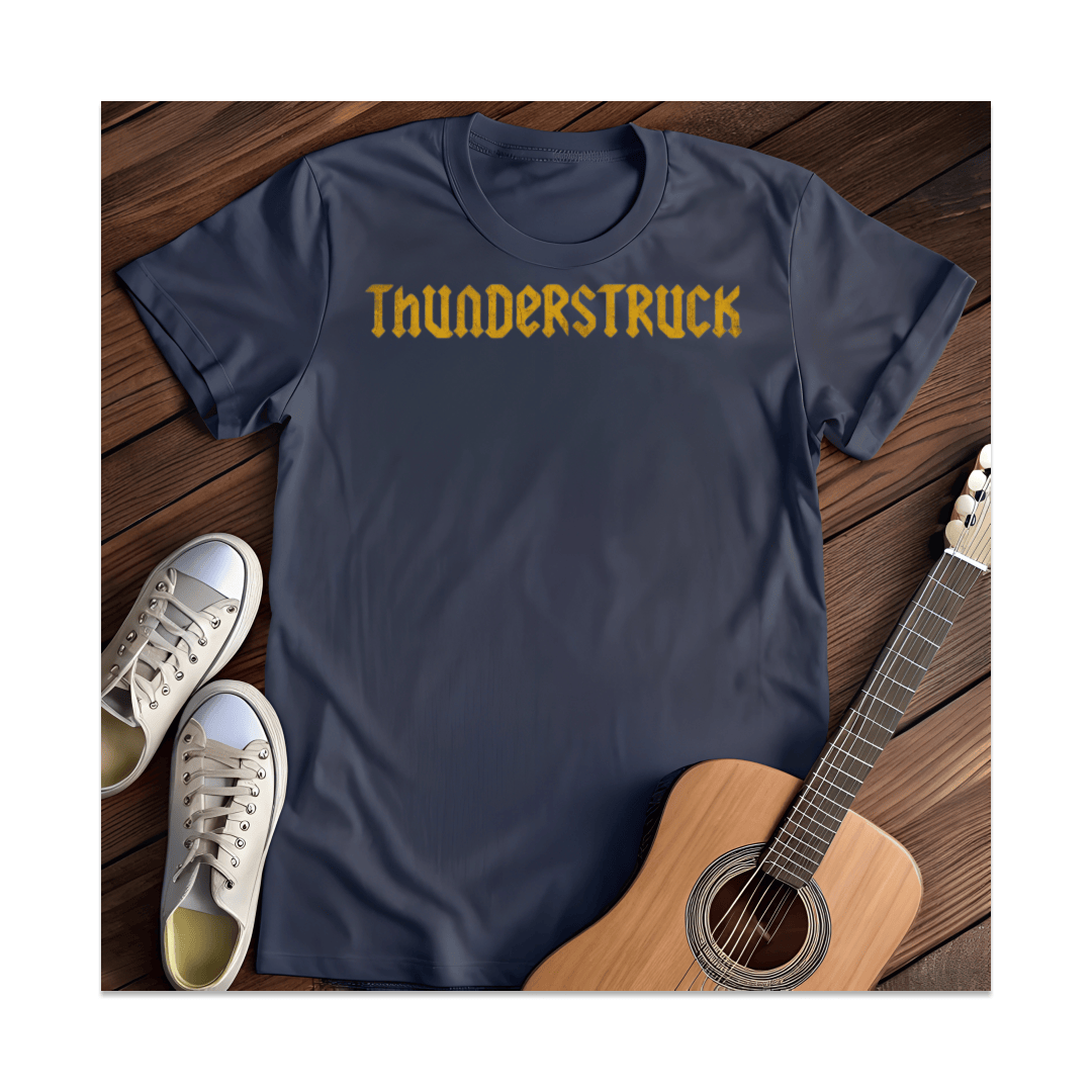 Printify T-Shirt Navy / S Thunderstruck T-Shirt