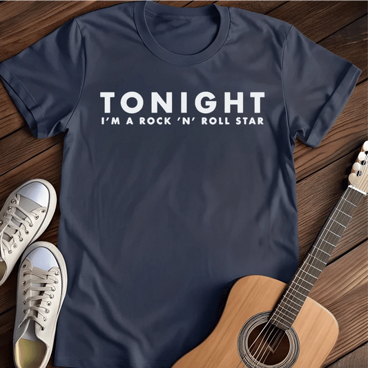 Printify T-Shirt Navy / S Tonight T Shirt 2