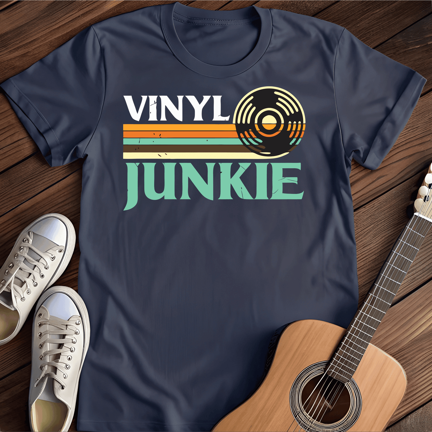 ⭐️⭐️⭐️⭐️⭐️ T-Shirt Navy / S Vinyl Junk T-Shirt