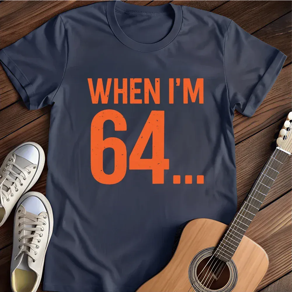 Printify T-Shirt Navy / S When I M T Shirt