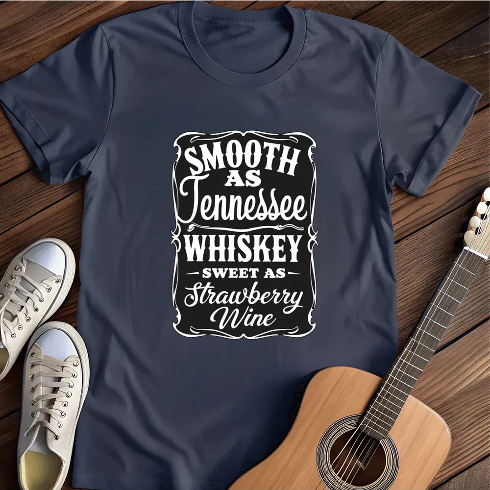 Printify T-Shirt Navy / S Whiskey T Shirt