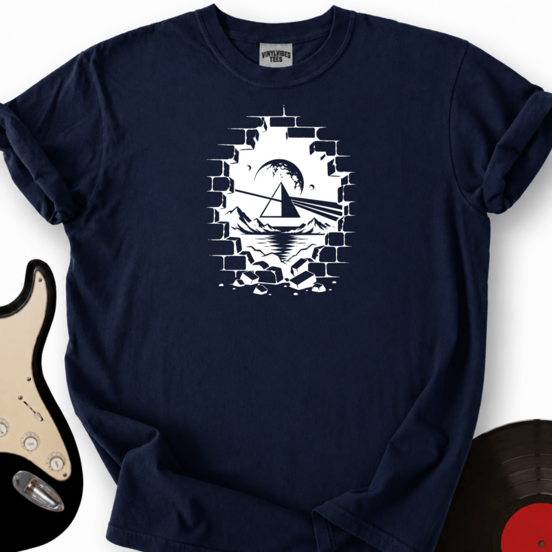 Printify T-Shirt Navy / S White Beyond The Wall T-Shirt