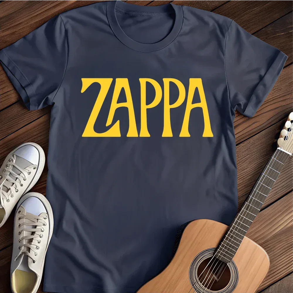 Printify T-Shirt Navy / S Zappa T Shirt