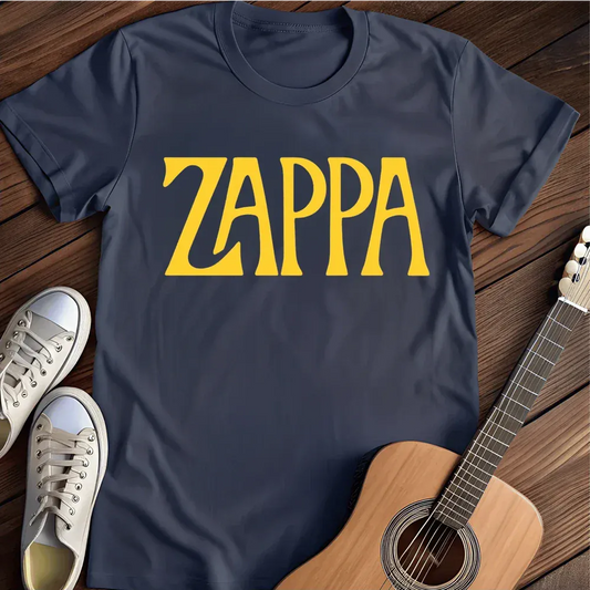 Printify T-Shirt Navy / S Zappa T Shirt