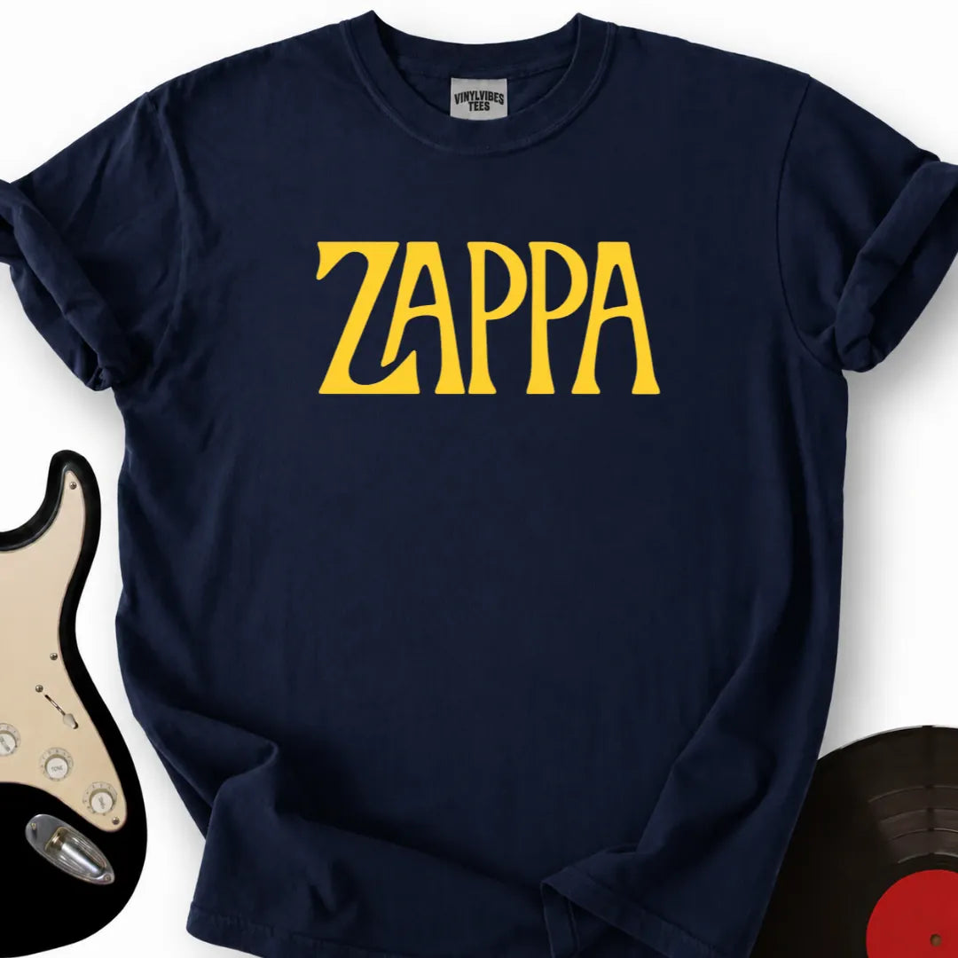 Printify T-Shirt Navy / S Zappa T-Shirt