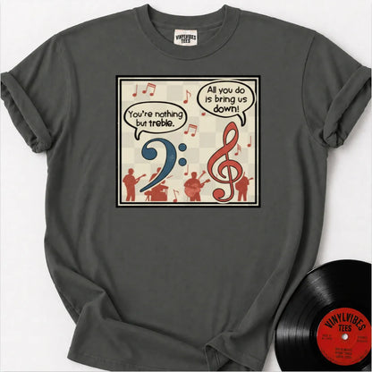 Printify T-Shirt Pepper / S Clef Quips Premium T-Shirt