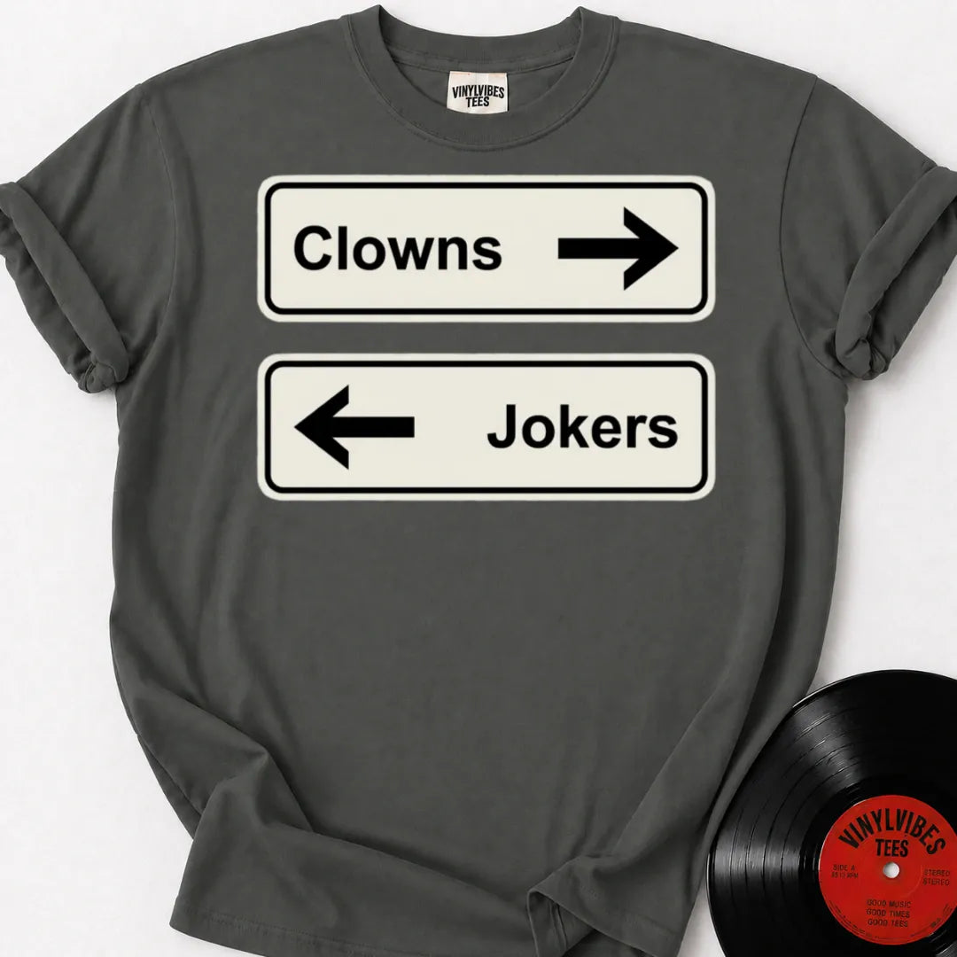 Printify T-Shirt Pepper / S Clowns To The Left Premium T-Shirt