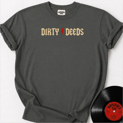 Printify T-Shirt Pepper / S Dirty Deeds Premium T-Shirt