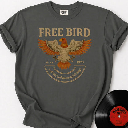 Printify T-Shirt Pepper / S Free Bird Premium T-Shirt