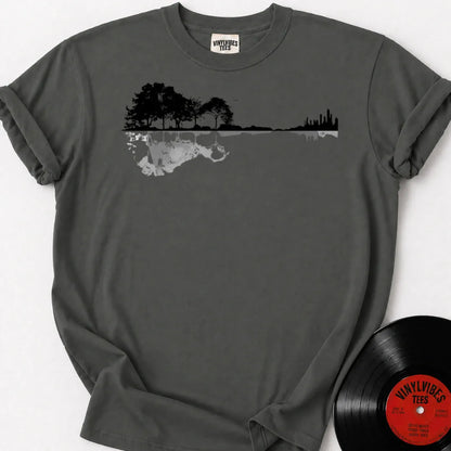 Printify T-Shirt Pepper / S Guitar Forest Premium T-Shirt