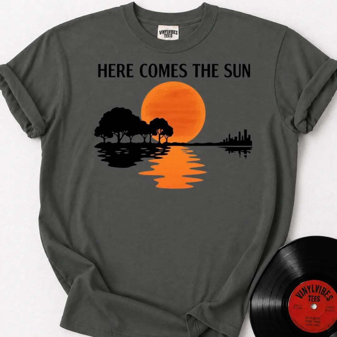 Printify T-Shirt Pepper / S Here Comes The Sun Premium T-Shirt