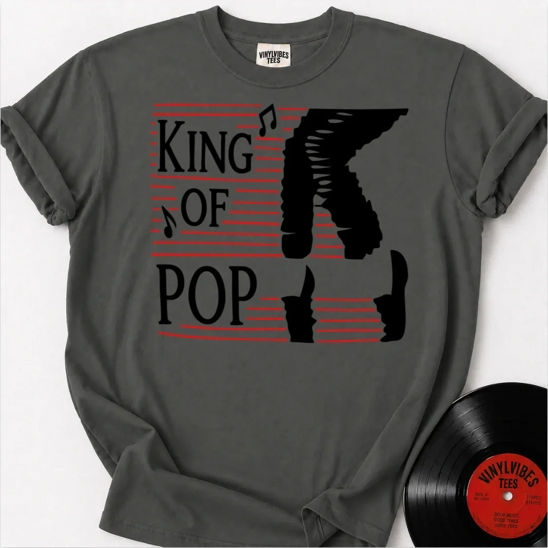 Printify T-Shirt Pepper / S King of Pop Classic Premium T-Shirt