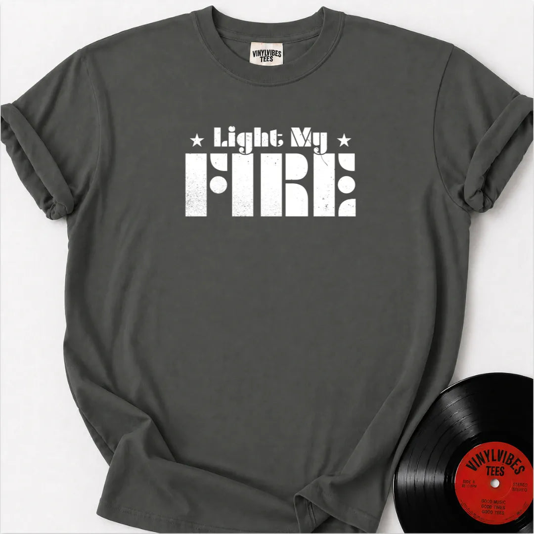 Printify T-Shirt Pepper / S Light My Fire Premium T-Shirt