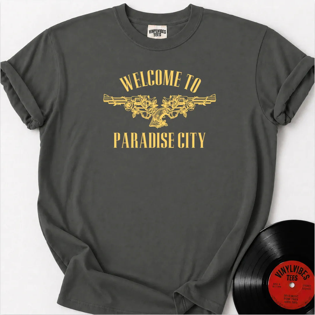 Printify T-Shirt Pepper / S Paradise City Premium T-Shirt