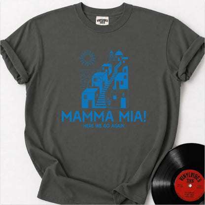 Printify T-Shirt Pepper / S Postcard Greece Premium T-Shirt
