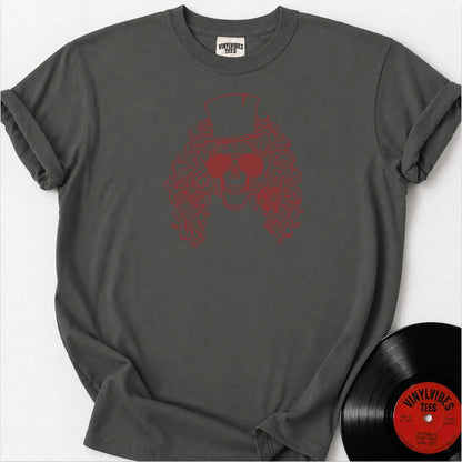 Printify T-Shirt Pepper / S Skull Rose Premium T-Shirt