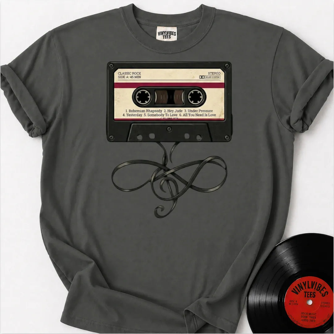 Printify T-Shirt Pepper / S The Analog Anthem Premium T-Shirt