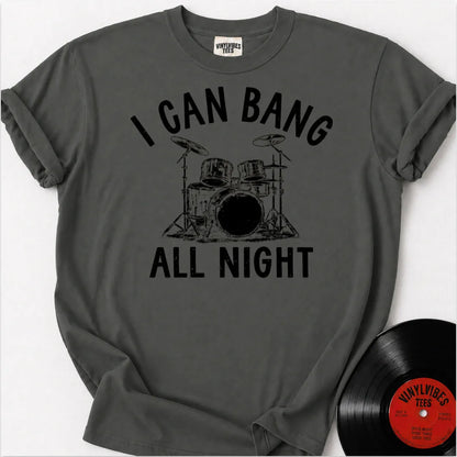 Printify T-Shirt Pepper / S The Midnight Drummer Premium T-Shirt