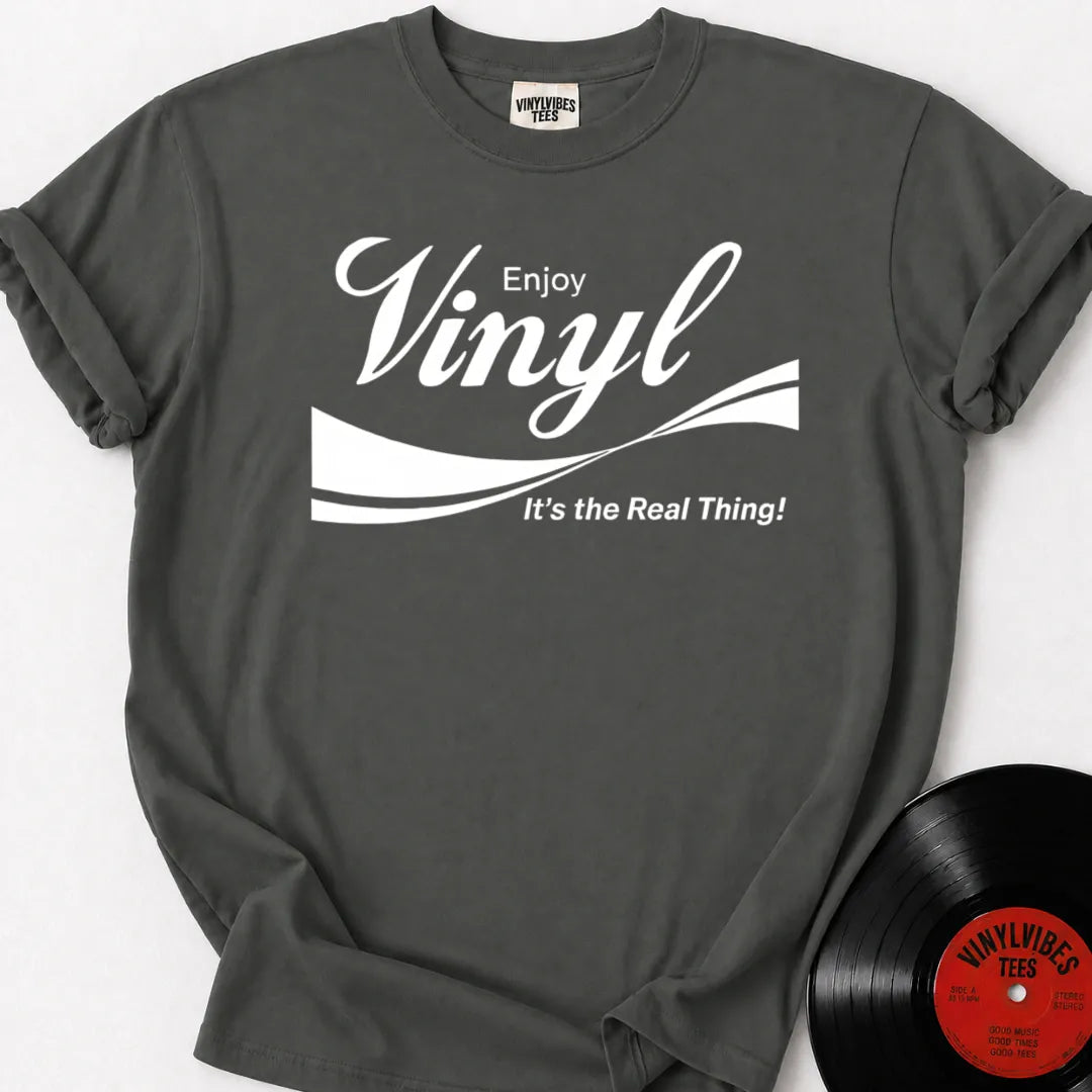 Printify T-Shirt Pepper / S Vinyl Coke Premium T-Shirt