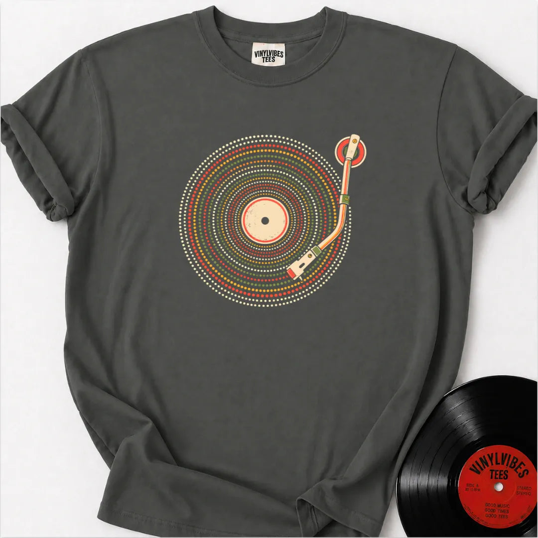 Printify T-Shirt Pepper / S Vinyl Dots Premium T-Shirt