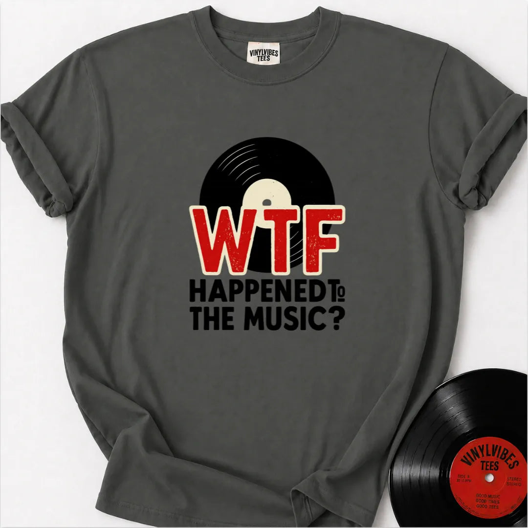 Printify T-Shirt Pepper / S What Happened To The Music Premium T-Shirt