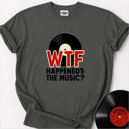 Printify T-Shirt Pepper / S What Happened To The Music Premium T-Shirt